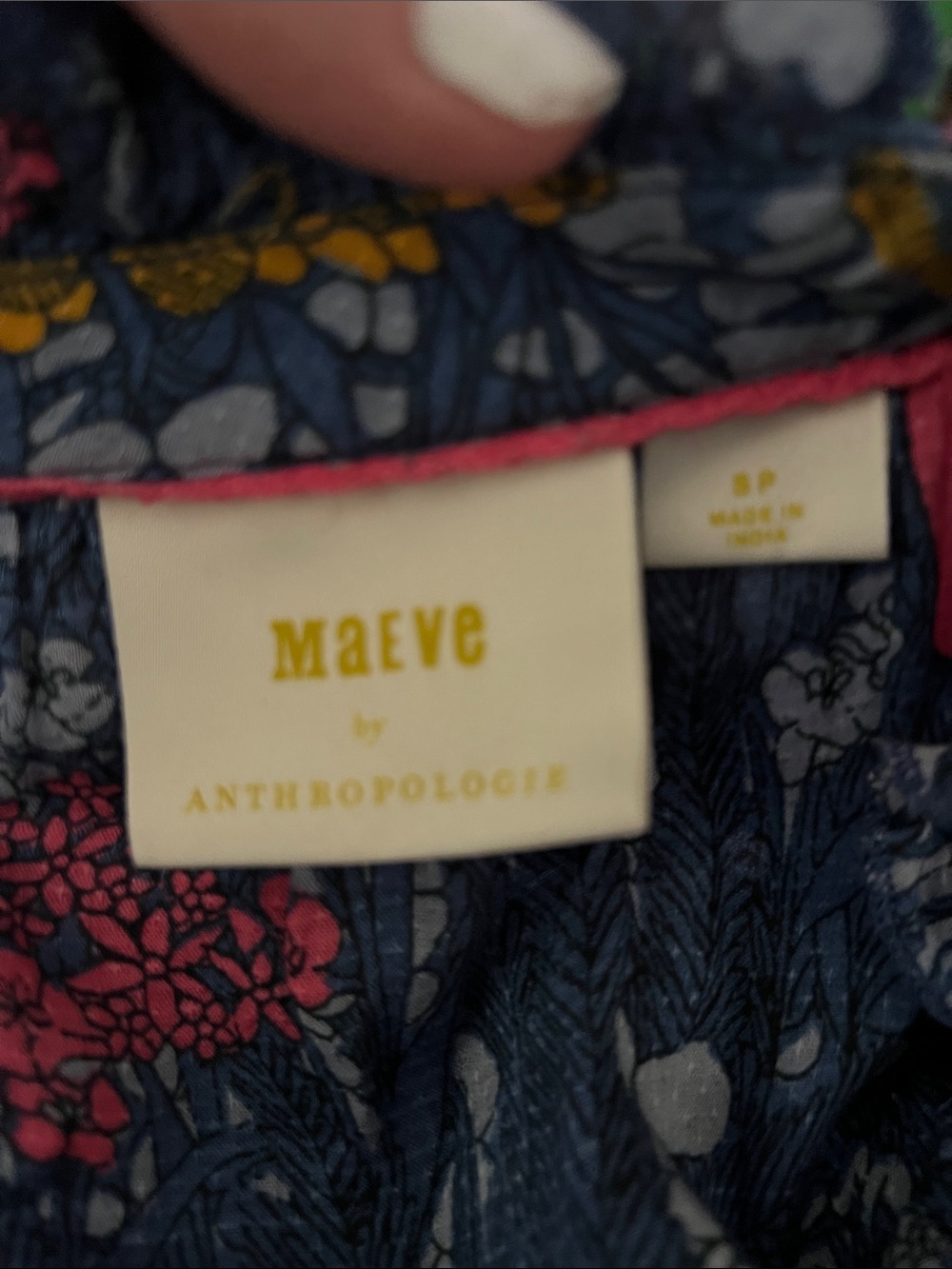 Anthropologie Maeve Floral Midi Dress Women’s Small - Picture 6 of 8